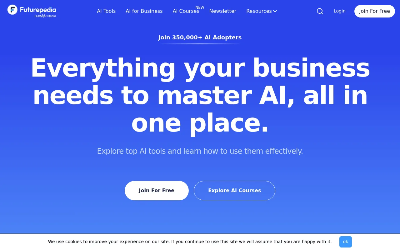 Futurepedia screenshot