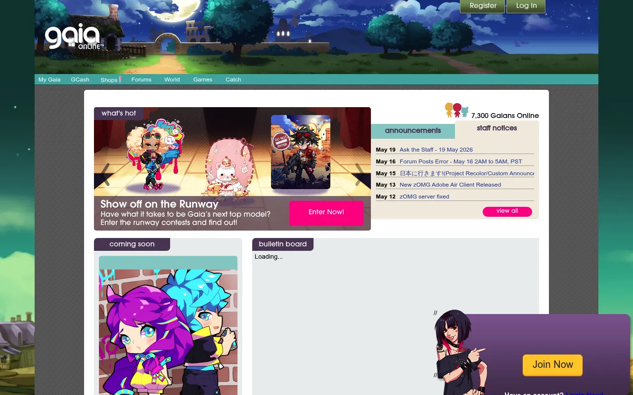 Gaia Online screenshot