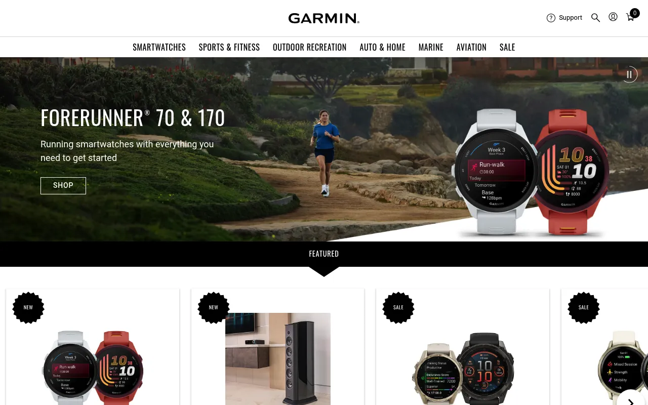 Garmin screenshot