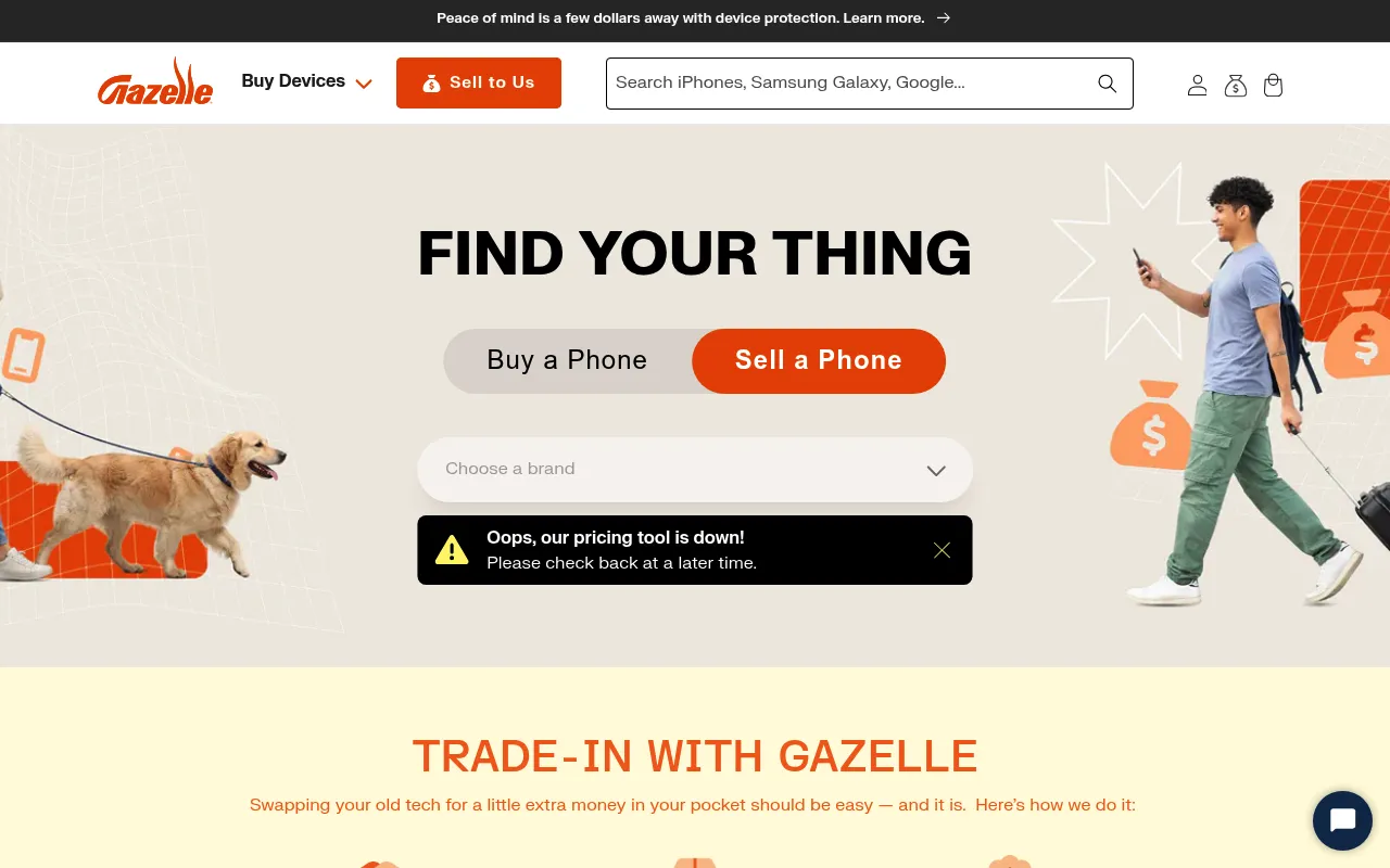 Gazelle screenshot