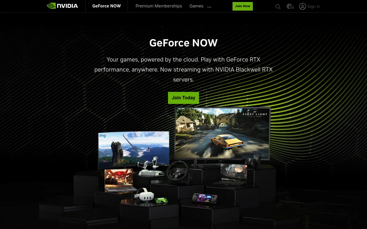 GeForce NOW screenshot