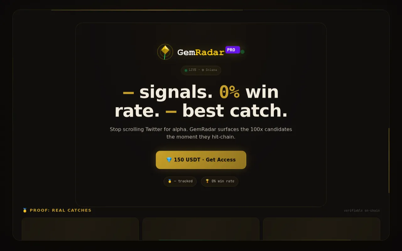GemRadar Pro screenshot