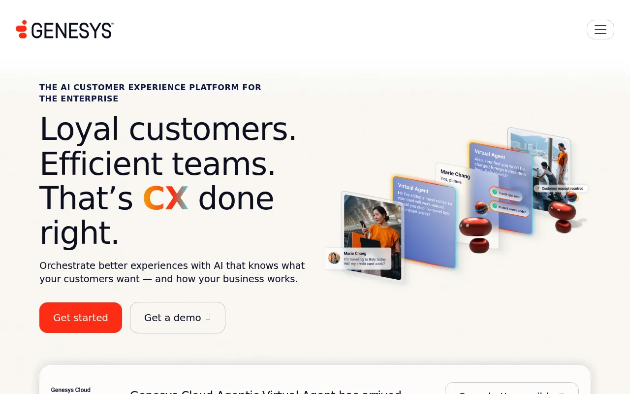 Genesys Cloud screenshot