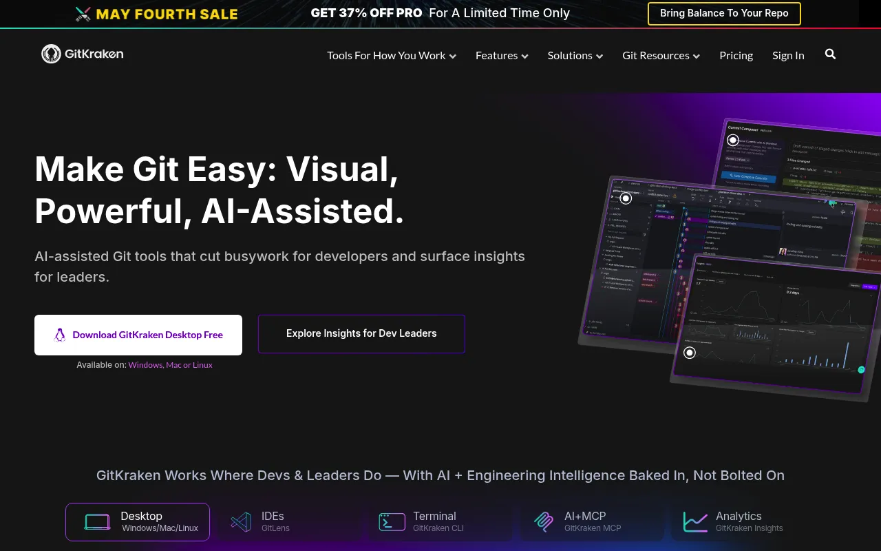 GitKraken screenshot