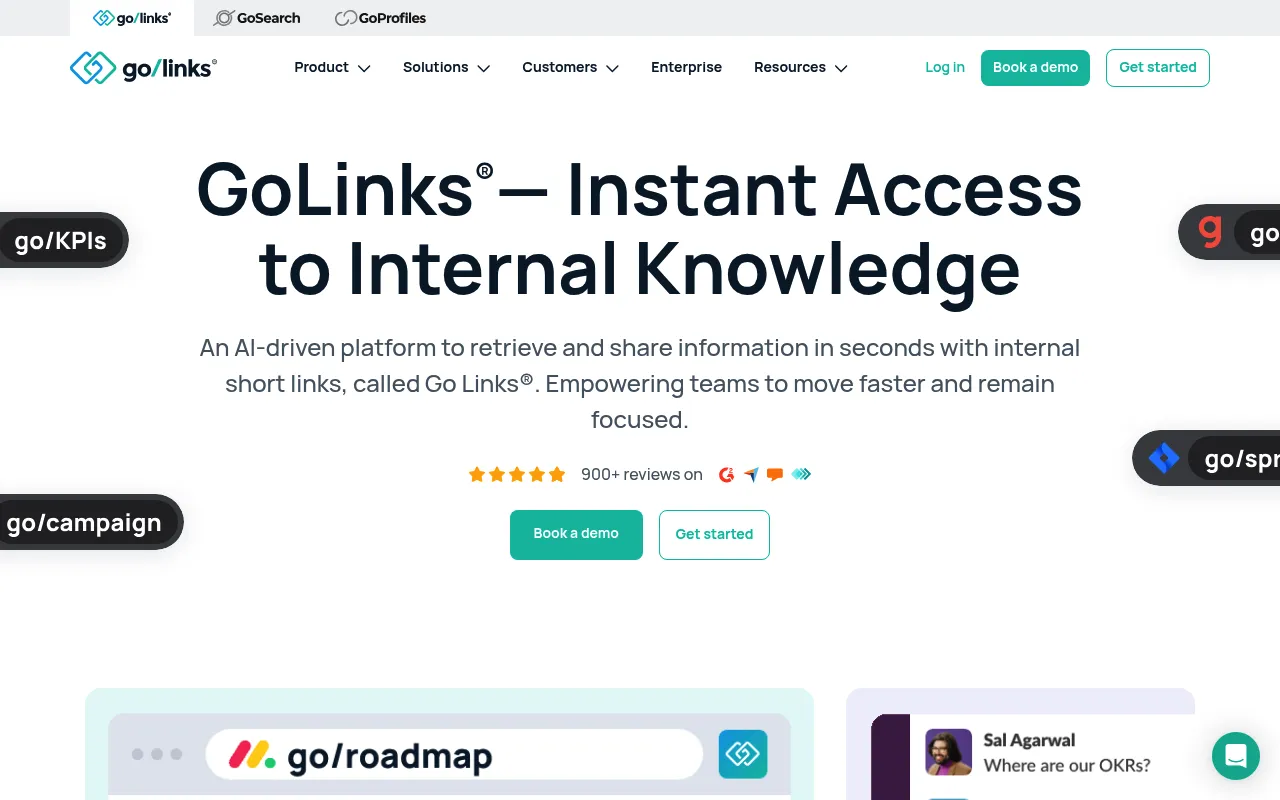 GoLinks® screenshot