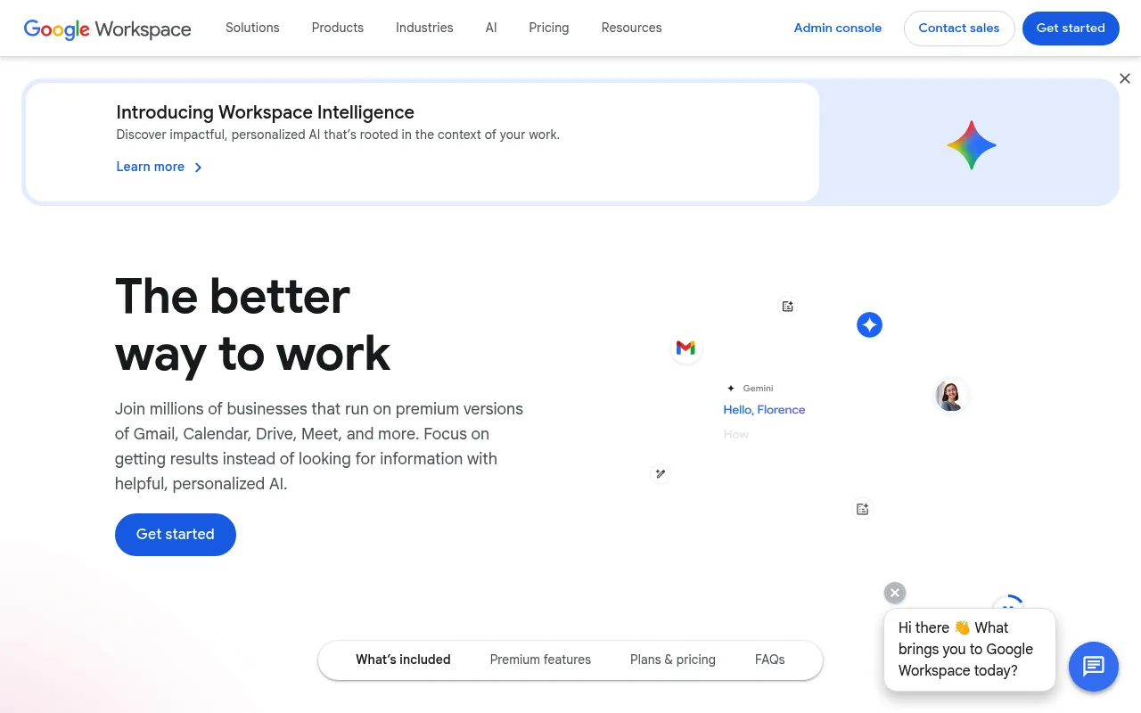 Google Workspace screenshot