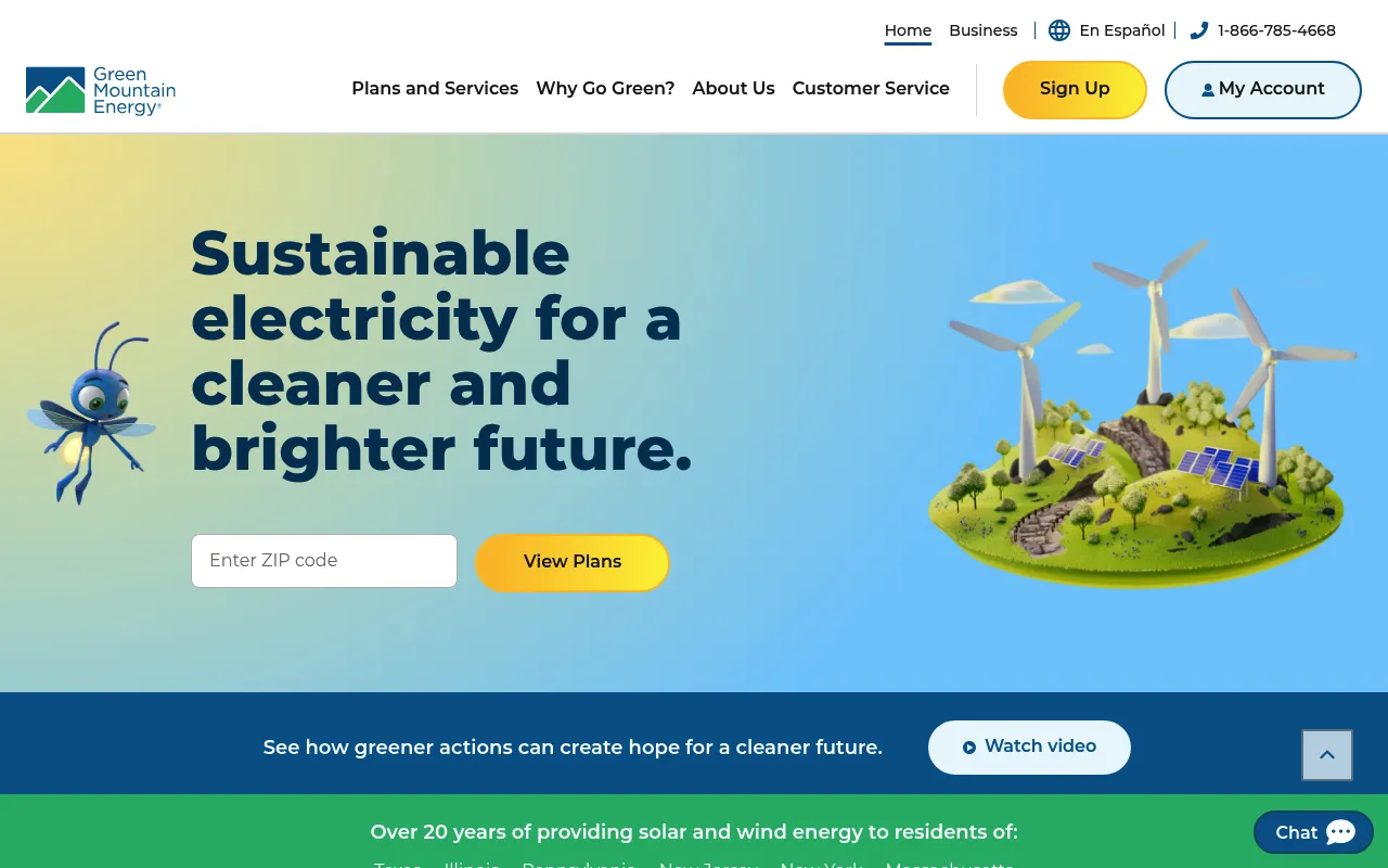 Green Mountain Energy screenshot