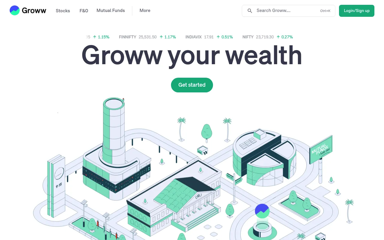 Groww screenshot
