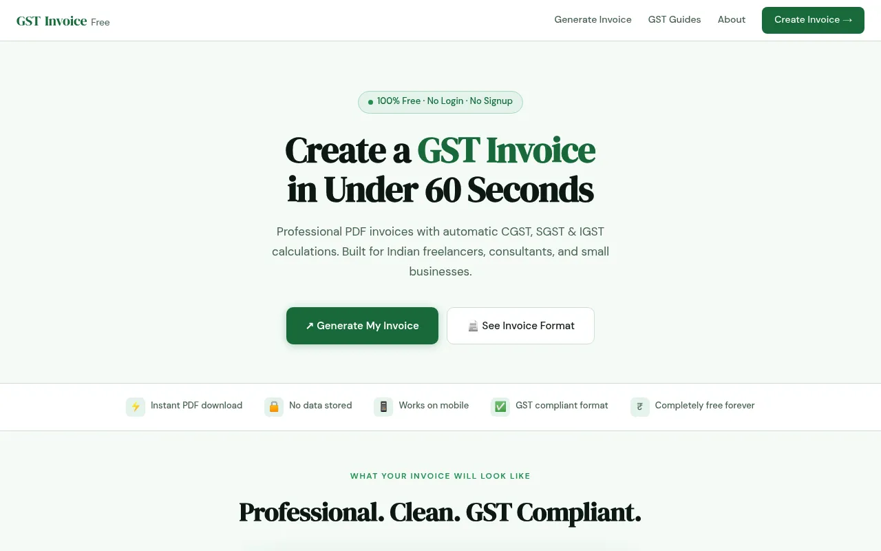GSTInvoiceFree screenshot