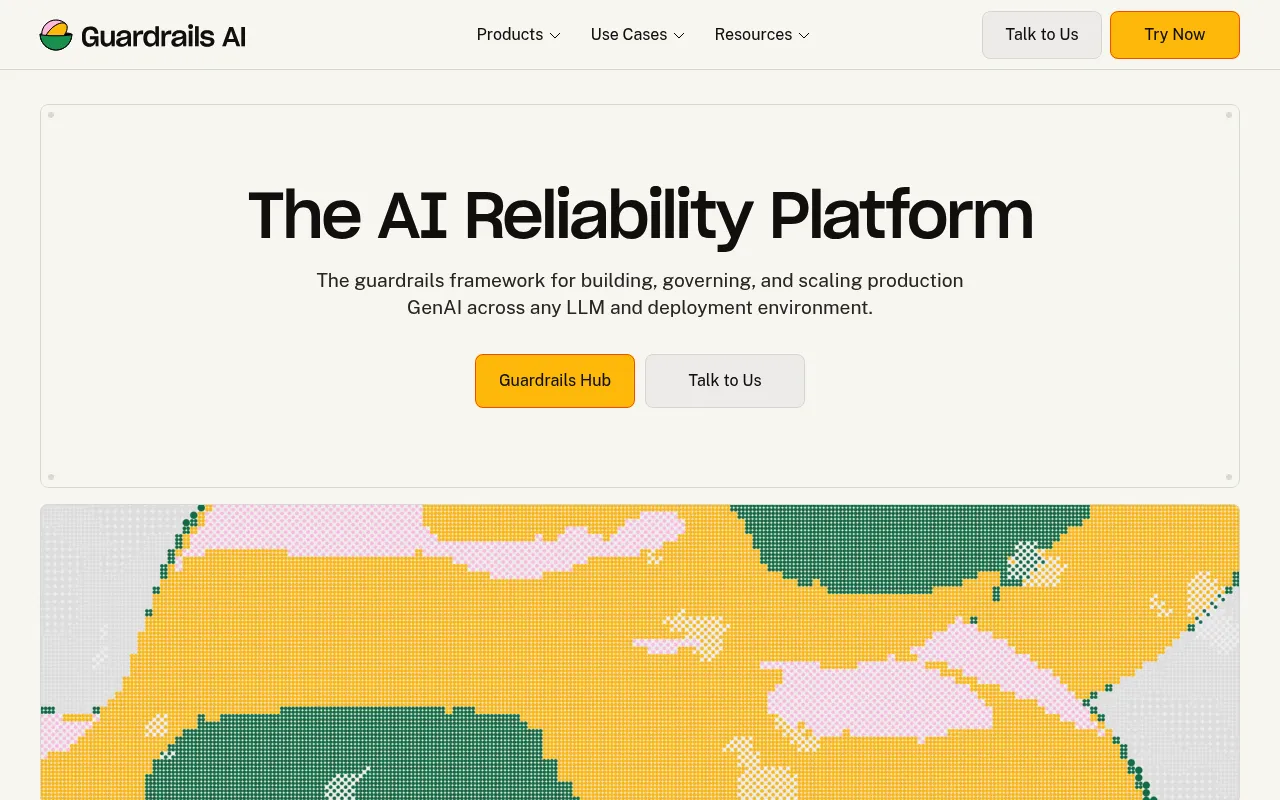 Guardrails AI screenshot