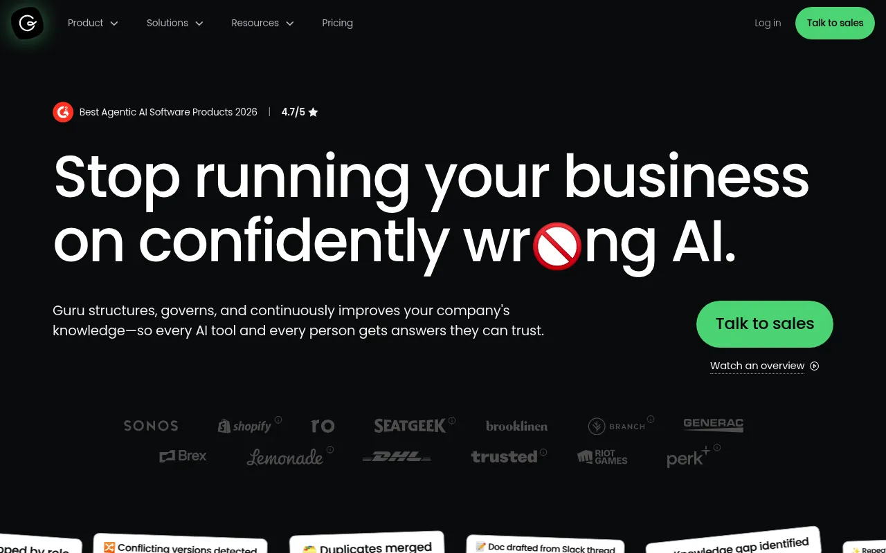 Guru screenshot