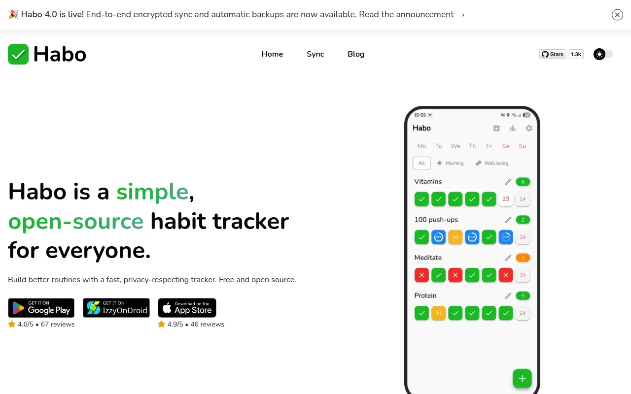 Habo screenshot