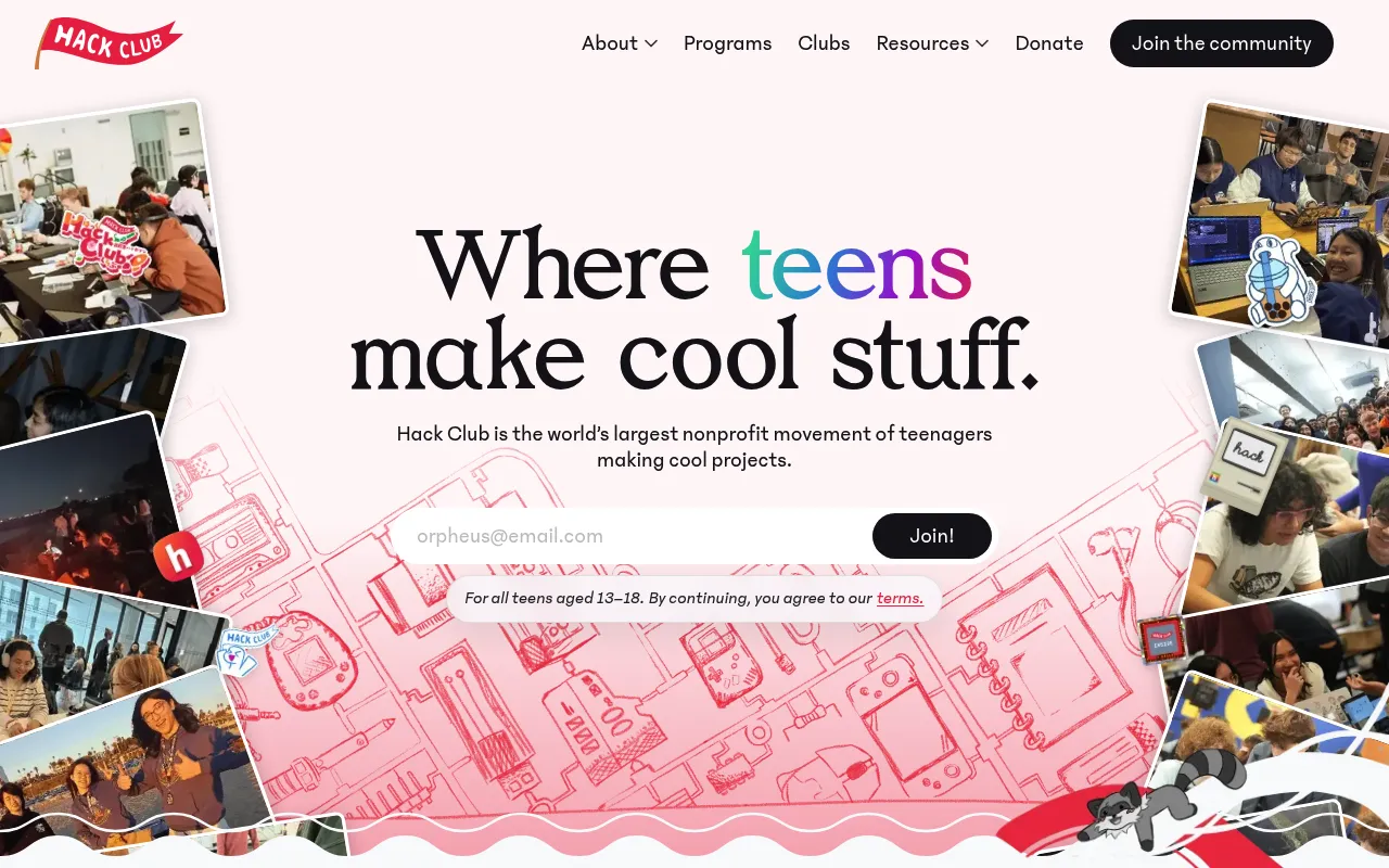 Hack Club screenshot