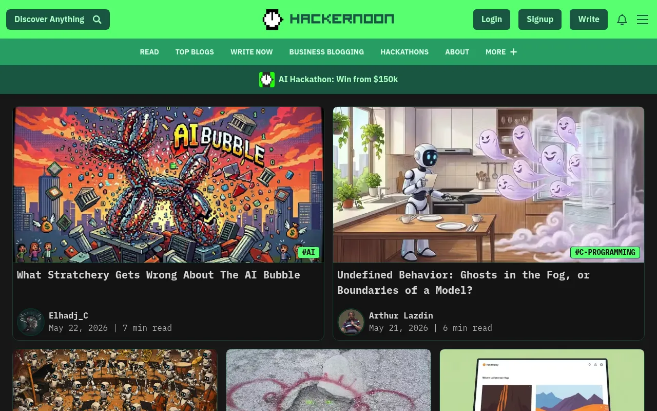 HackerNoon screenshot