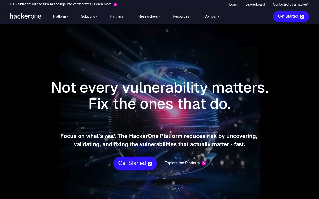 HackerOne screenshot
