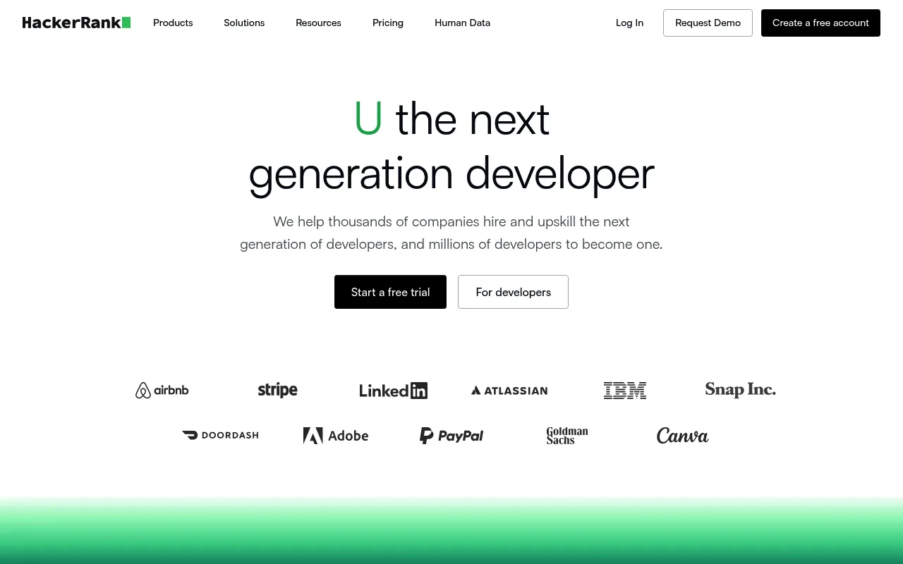 HackerRank screenshot