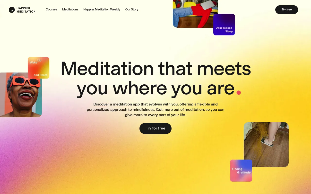 Happier Meditation screenshot