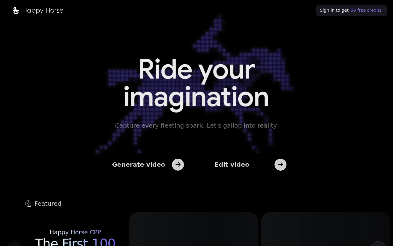 HappyHorse screenshot