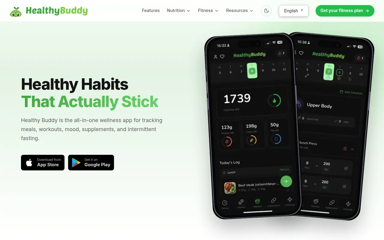 Healthy Buddy screenshot