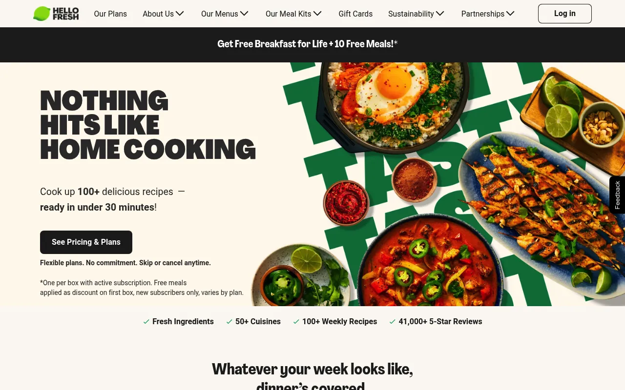 HelloFresh screenshot