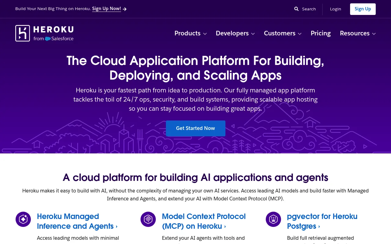 Heroku screenshot