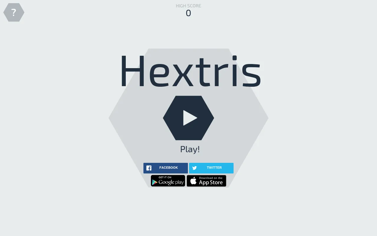 Hextris screenshot