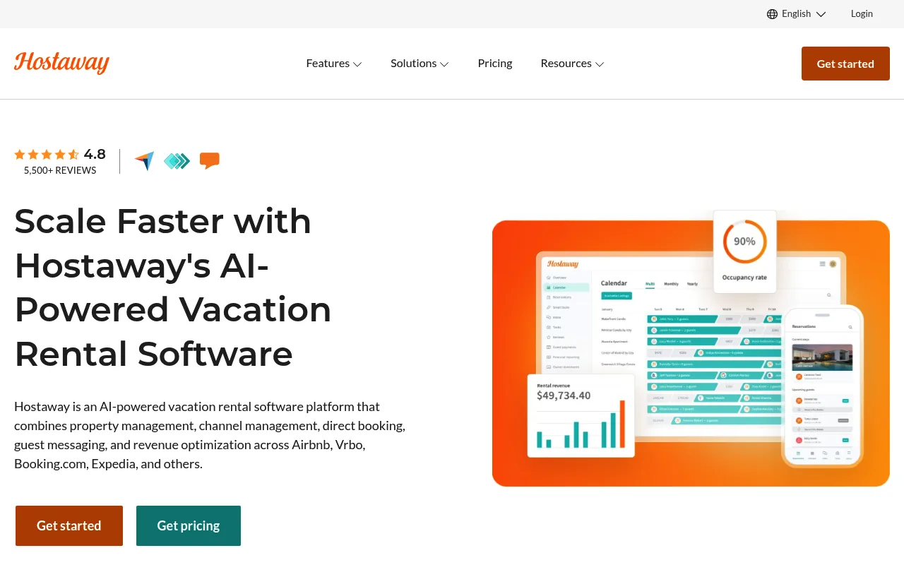 Hostaway screenshot