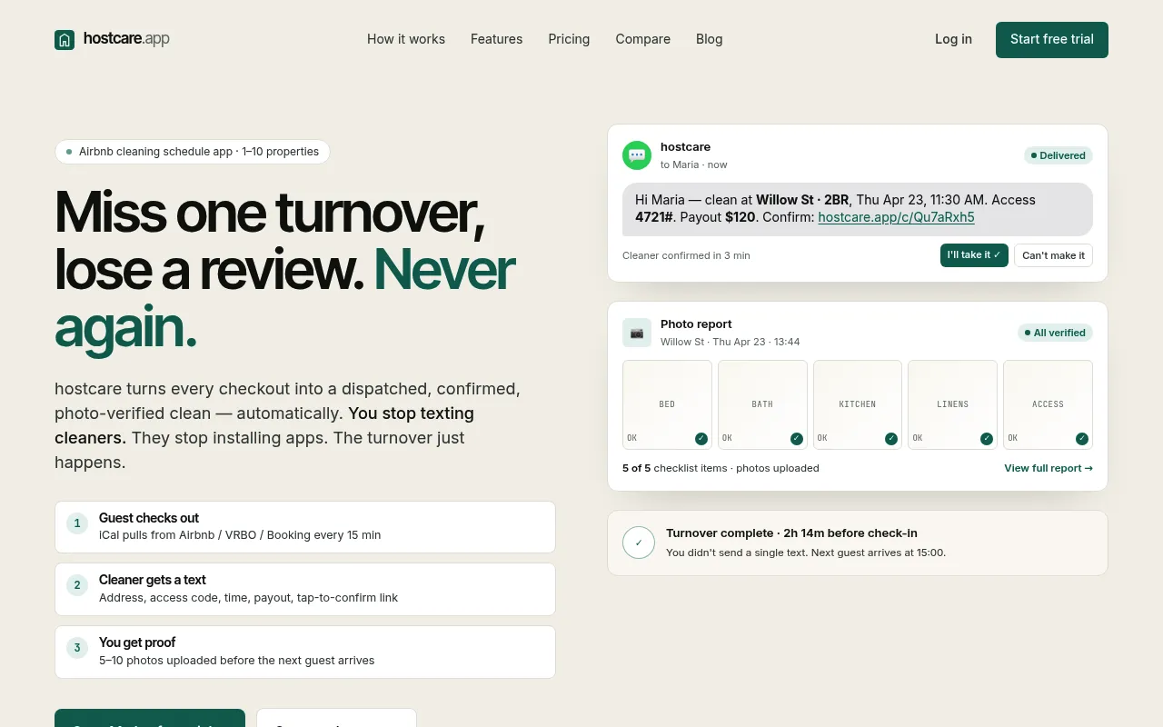 hostcare screenshot