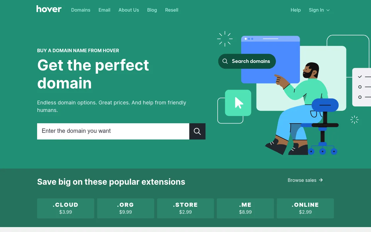Hover screenshot