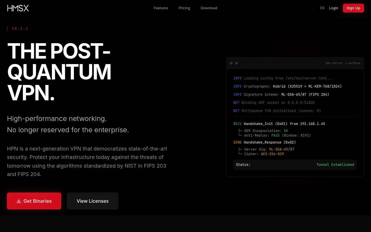 HPN screenshot