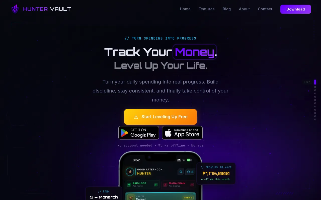 Hunter Vault screenshot