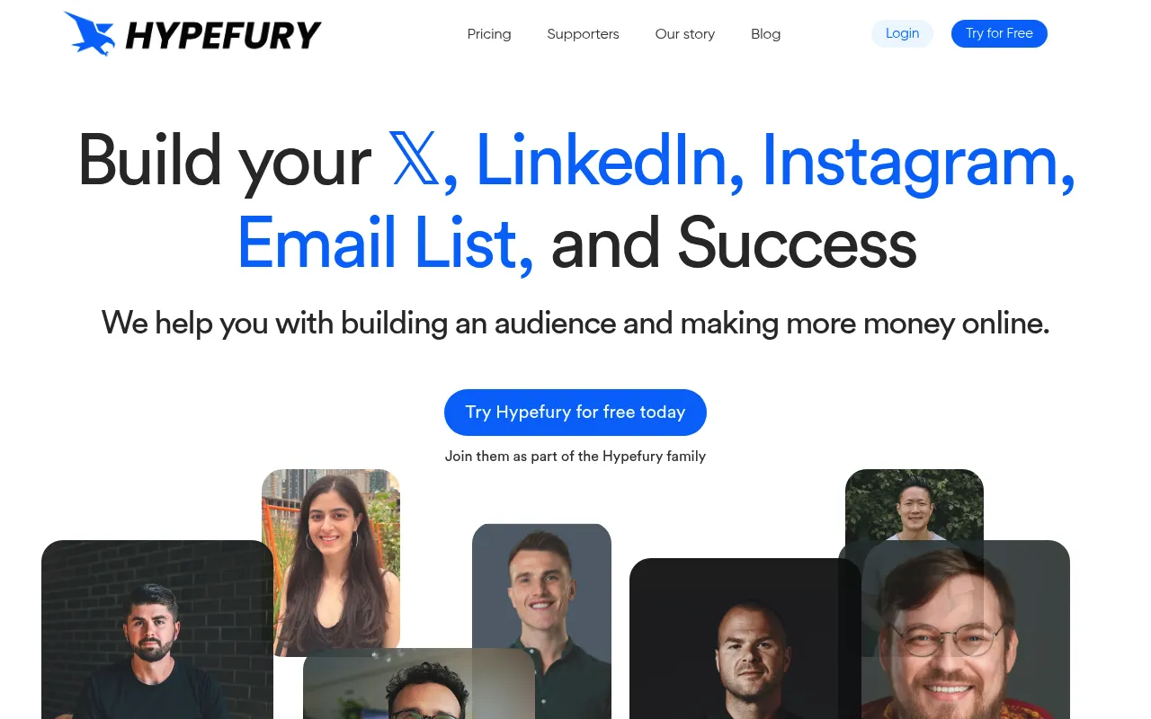 Hypefury screenshot