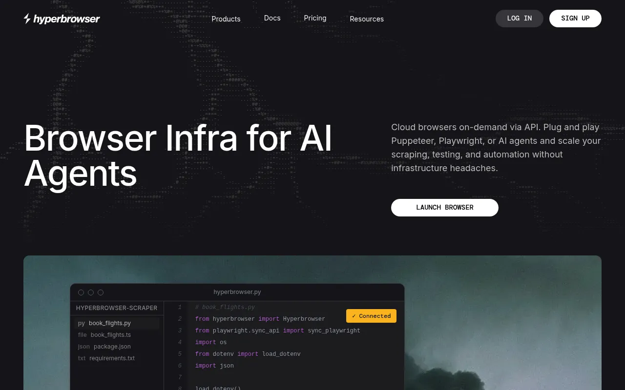 Hyperbrowser screenshot