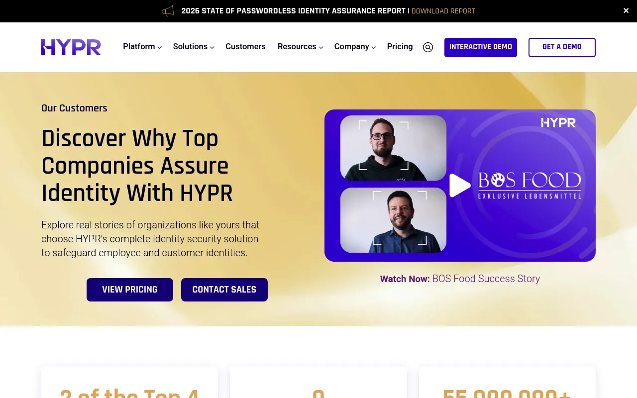HYPR screenshot