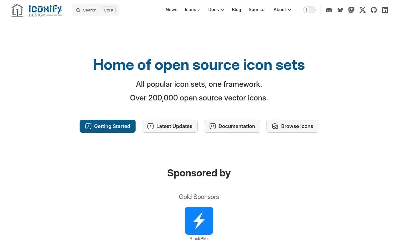 Iconify screenshot