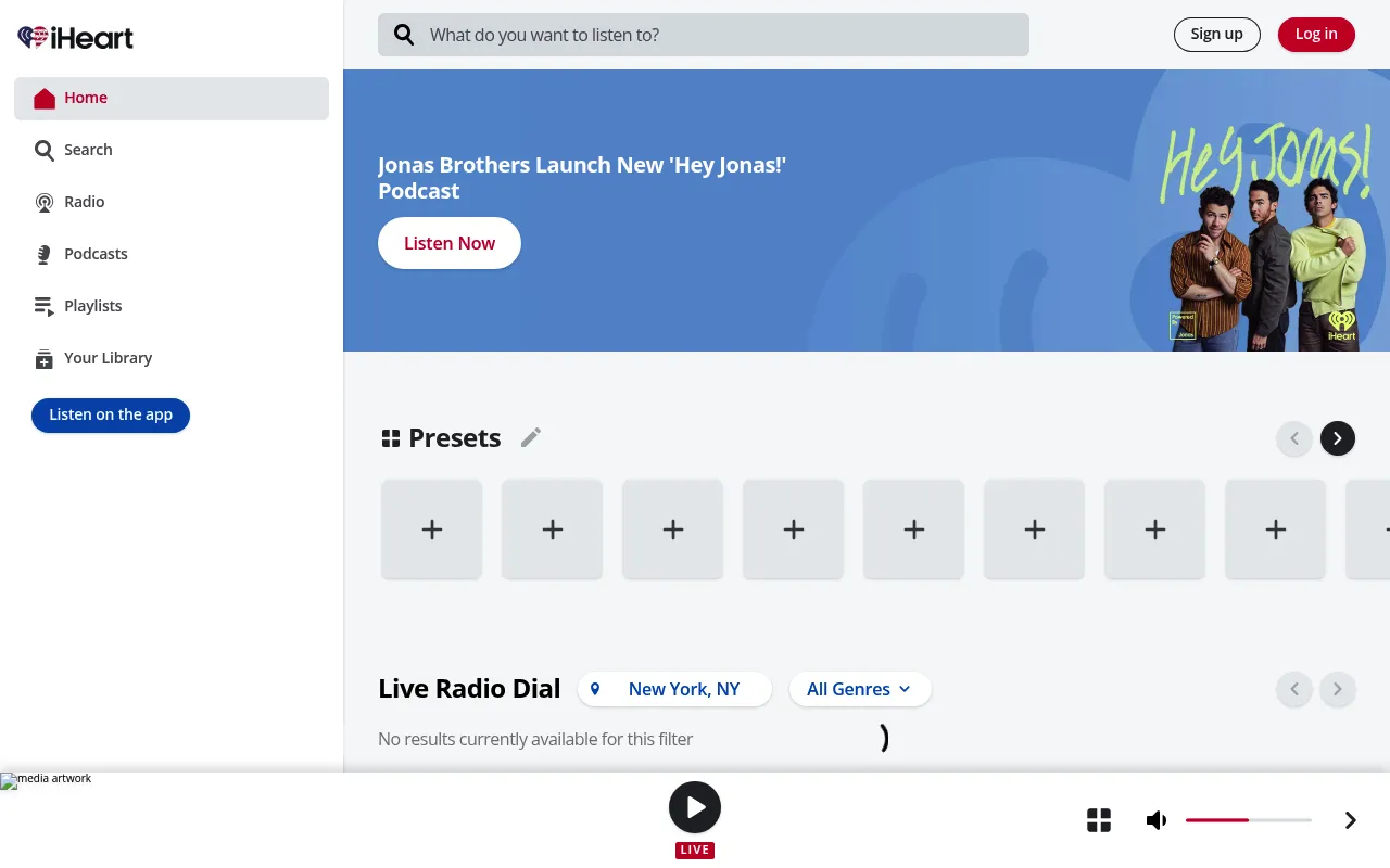 iHeart screenshot