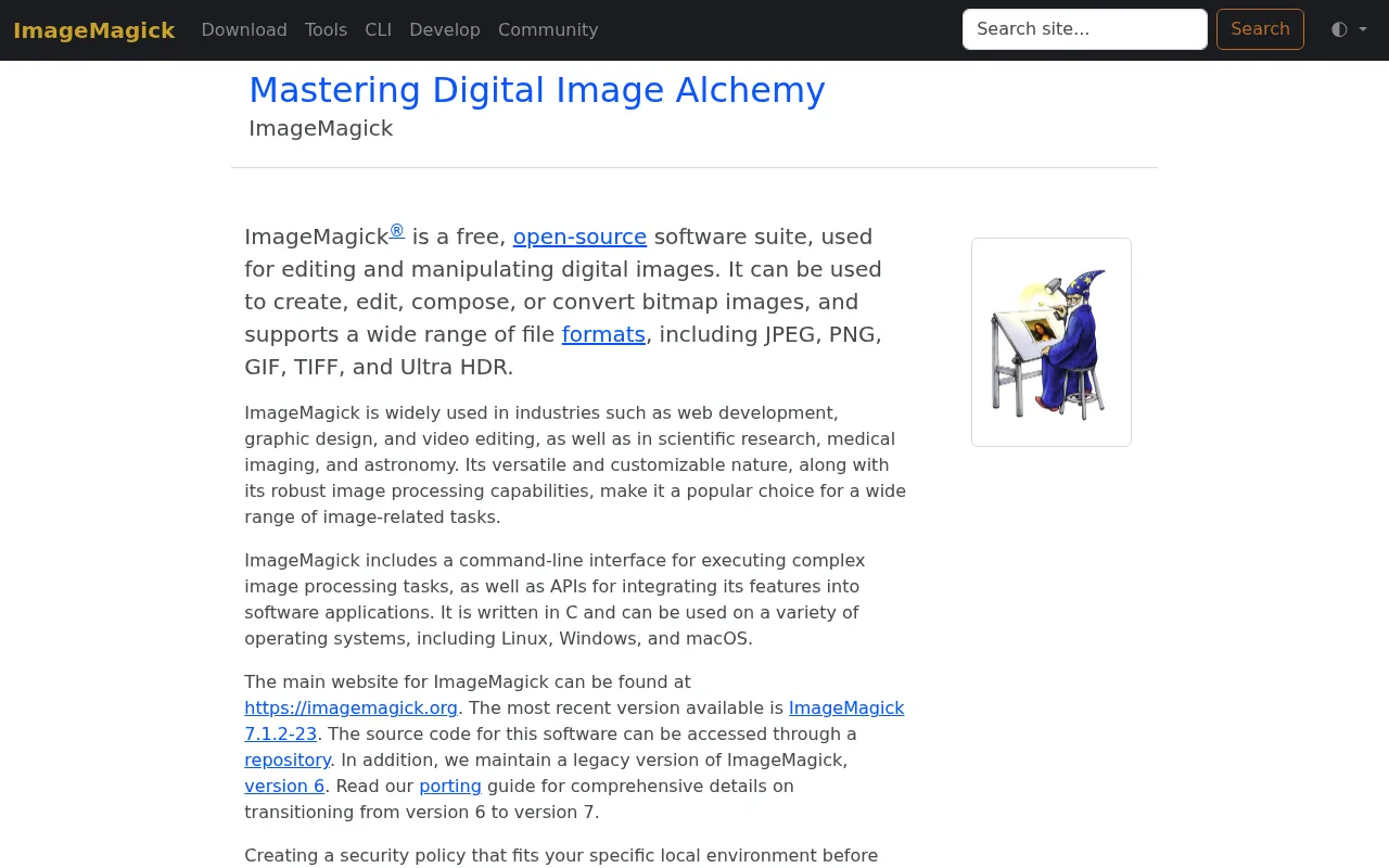 ImageMagick screenshot