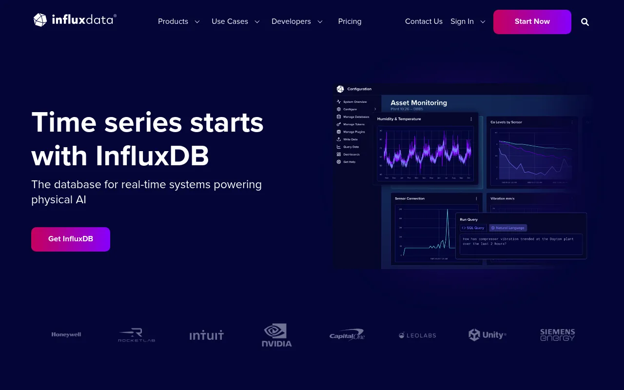InfluxDB screenshot