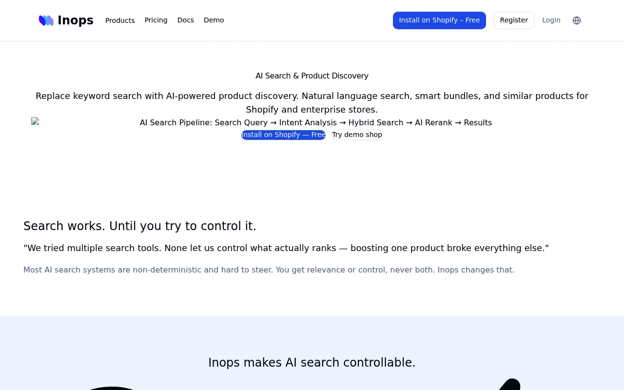 Inops screenshot