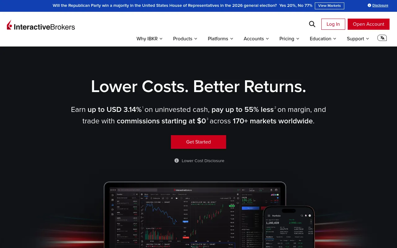 Interactive Brokers screenshot