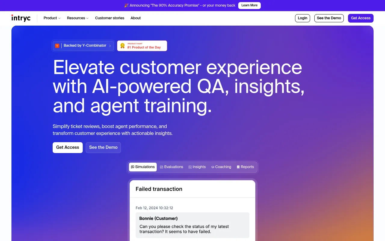 Intryc screenshot