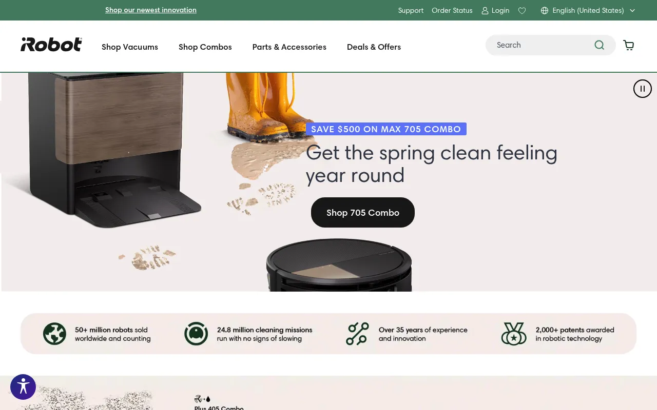 iRobot screenshot