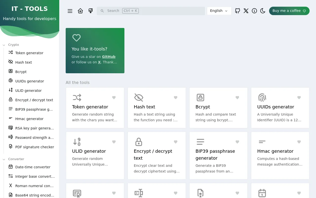 IT Tools screenshot