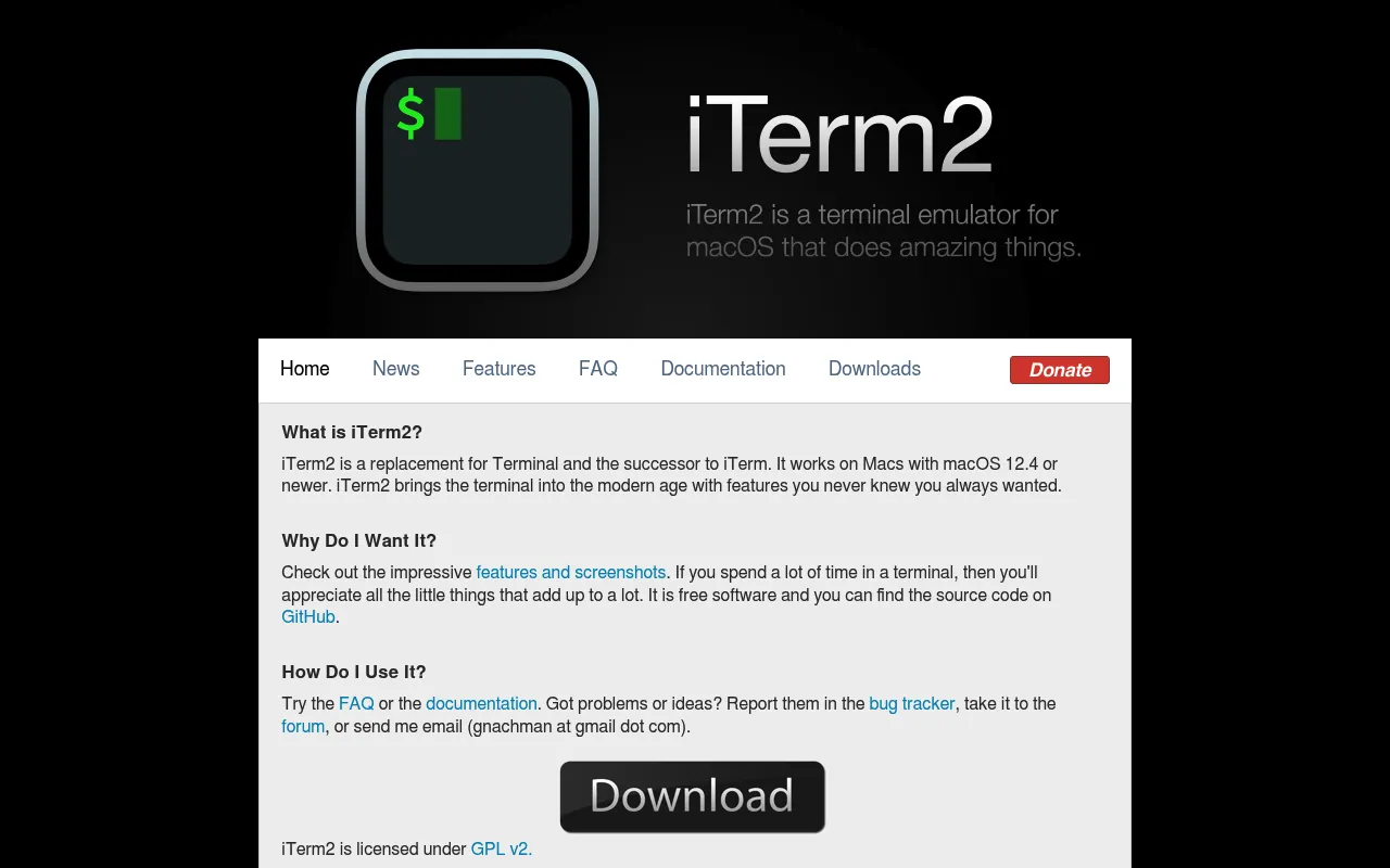 iTerm2 screenshot