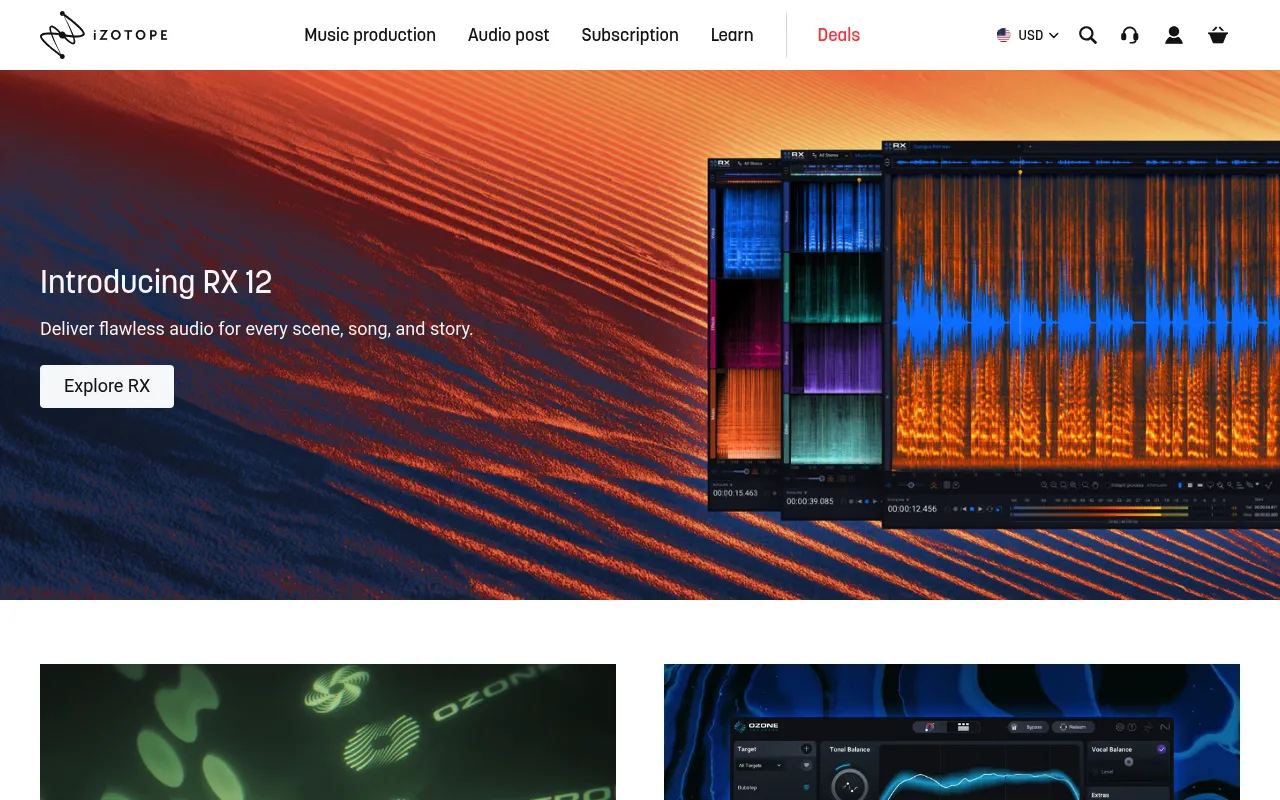 iZotope screenshot