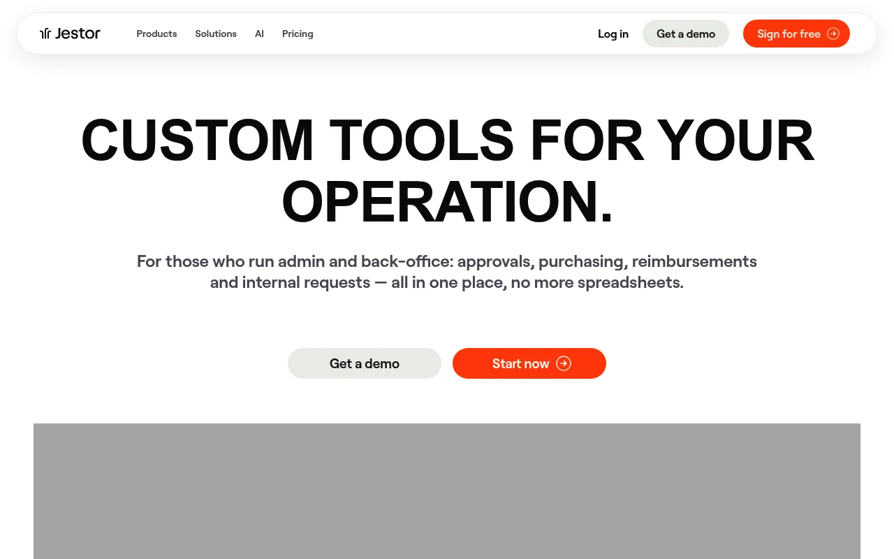 Jestor screenshot