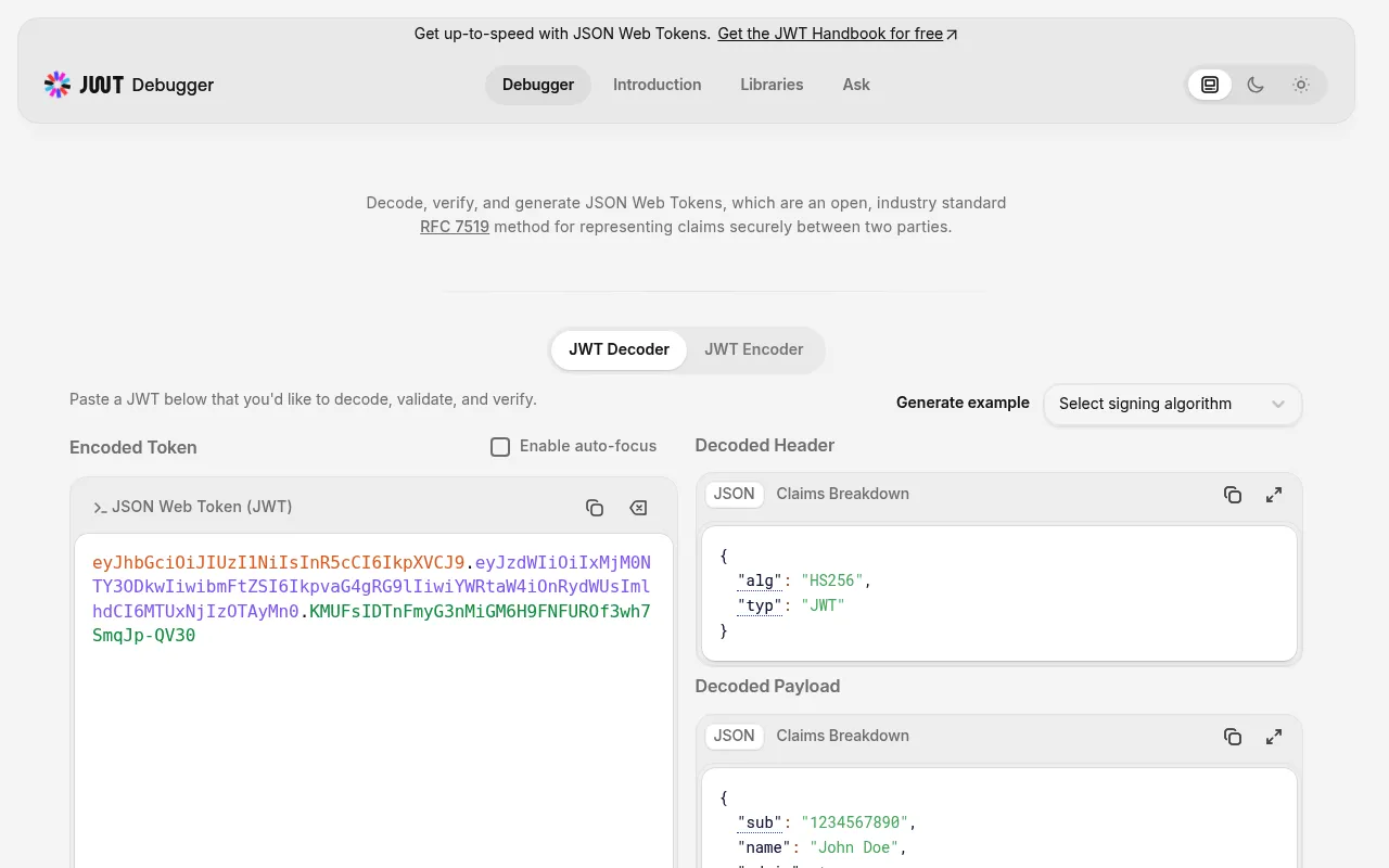 JWT.io screenshot