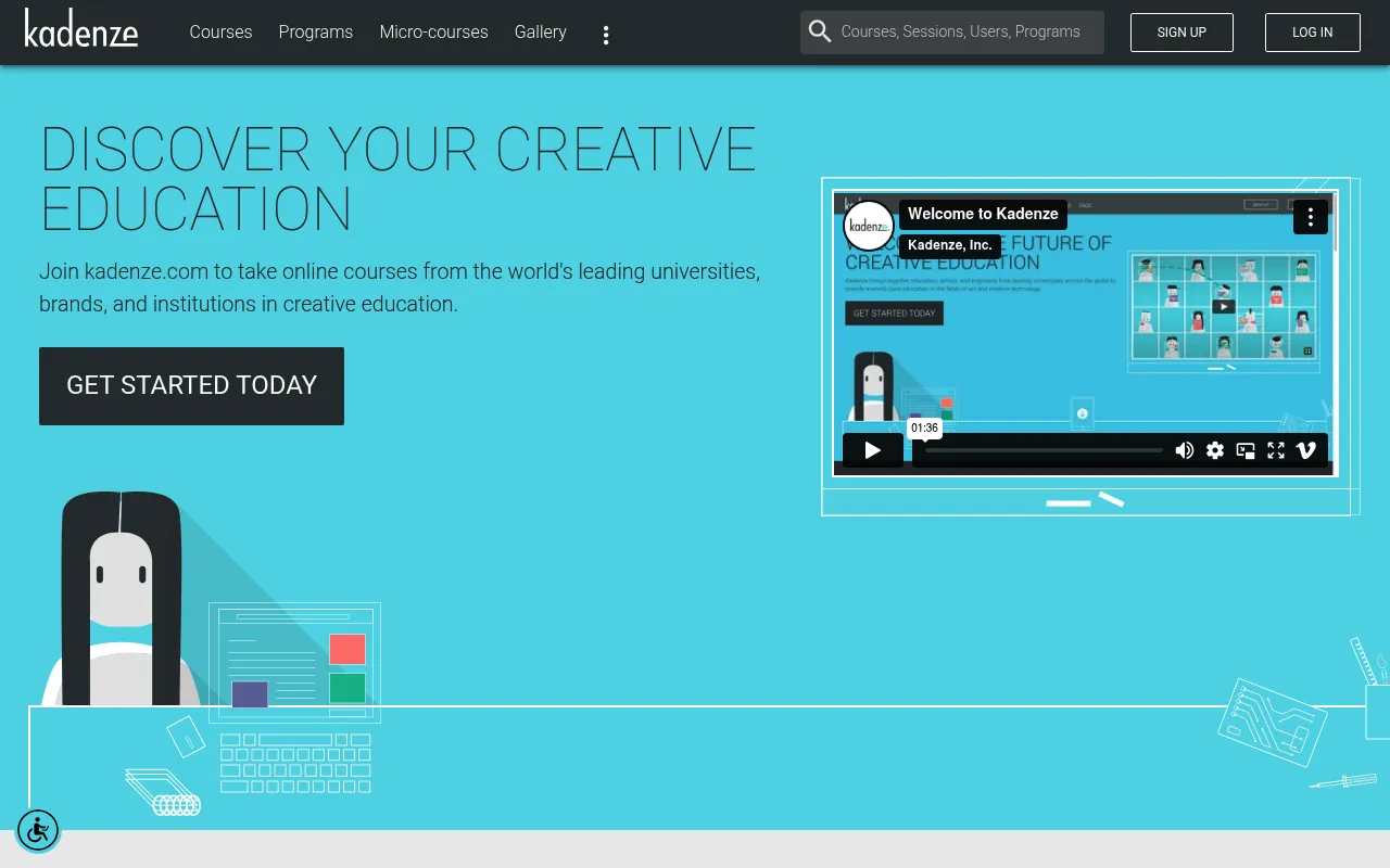 Kadenze screenshot