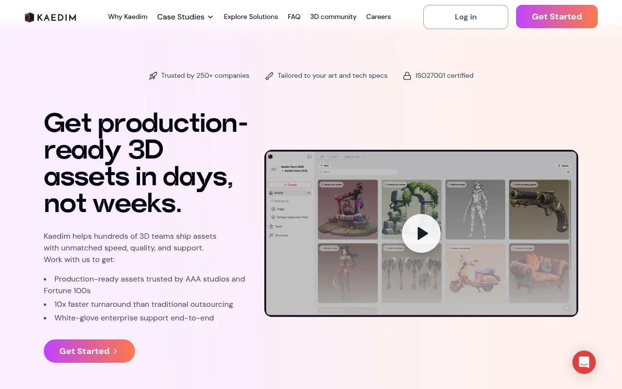 Kaedim screenshot