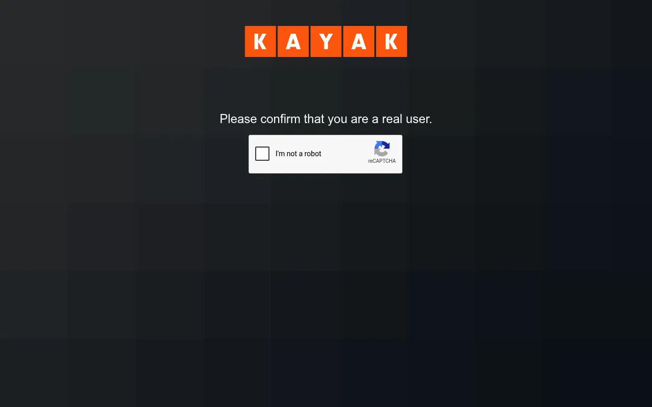 KAYAK screenshot